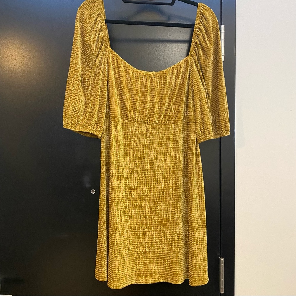 NWOT BB DAKOTA By Steven Madden velvet mini dress
